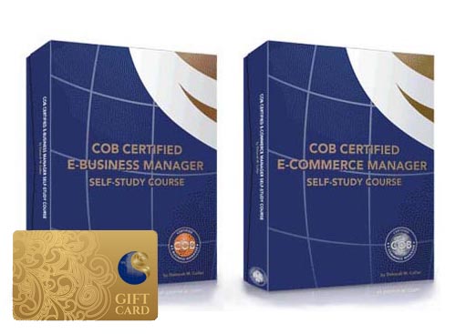 COB Certified E-Comerce and E-Business Manager Self-Study Courses